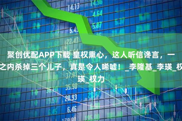 聚创优配APP下载 皇权熏心，这人听信谗言，一天之内杀掉三个儿子，真是令人唏嘘！_李隆基_李瑛_权力